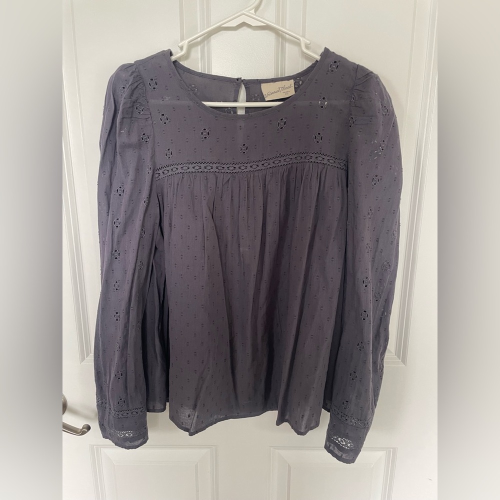 Women's Eyelet Blouse